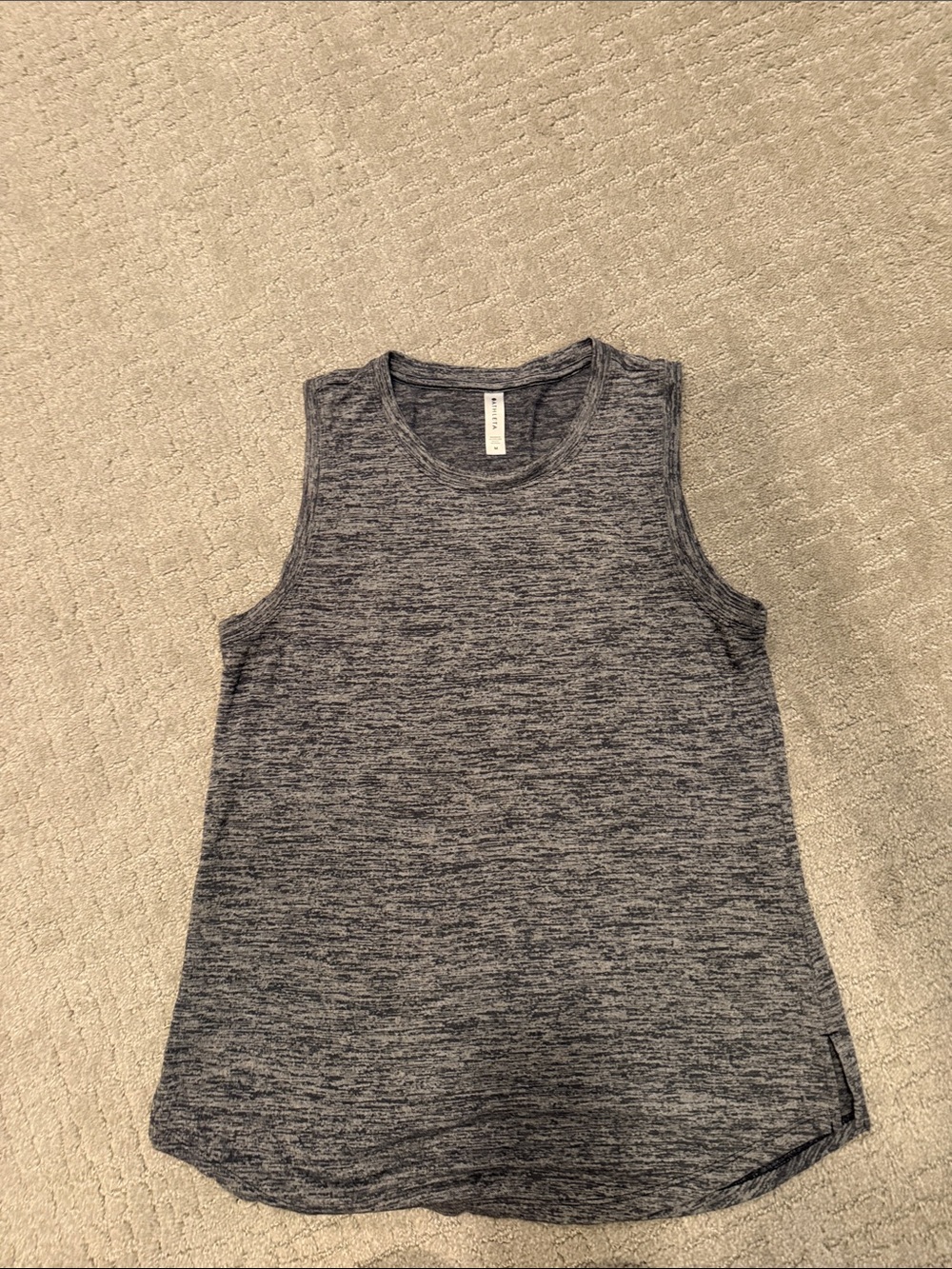 Athleta Gray Heathered Tank Top